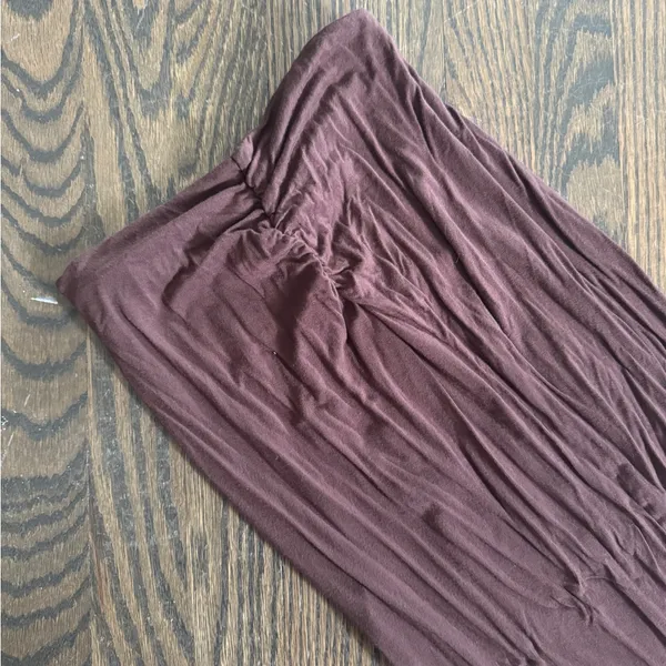 SHEIN brown cinched waist maxi skirt - Image 5