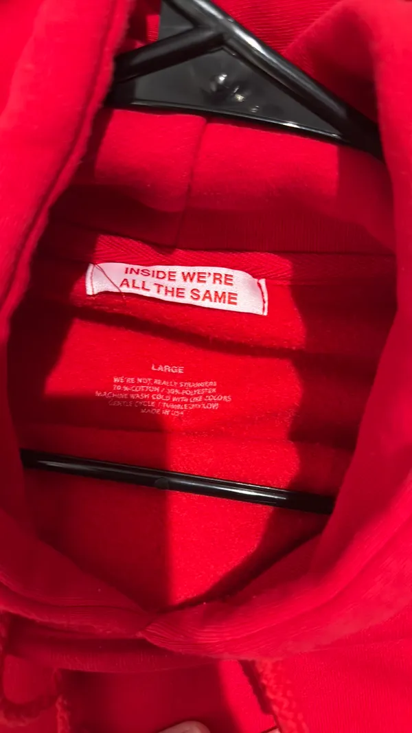 We’re Not Really Strangers Hoodie - Image 3