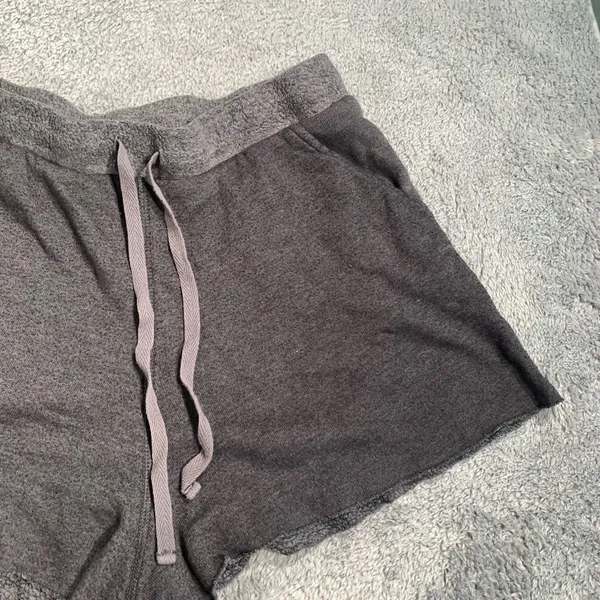 Free People Charcoal lounge Shorts small - Image 3