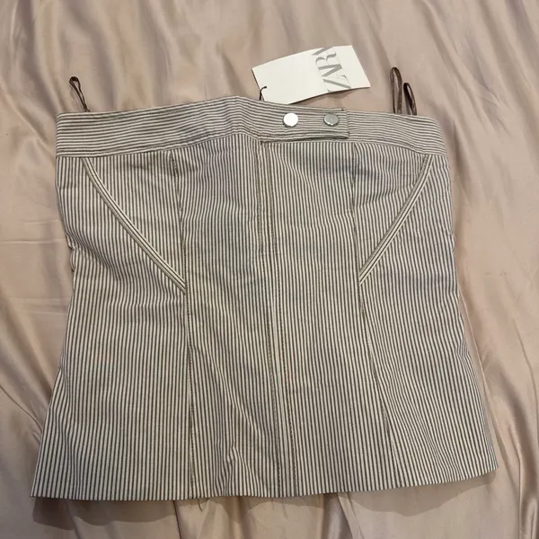Zara striped tube top  - Image 2