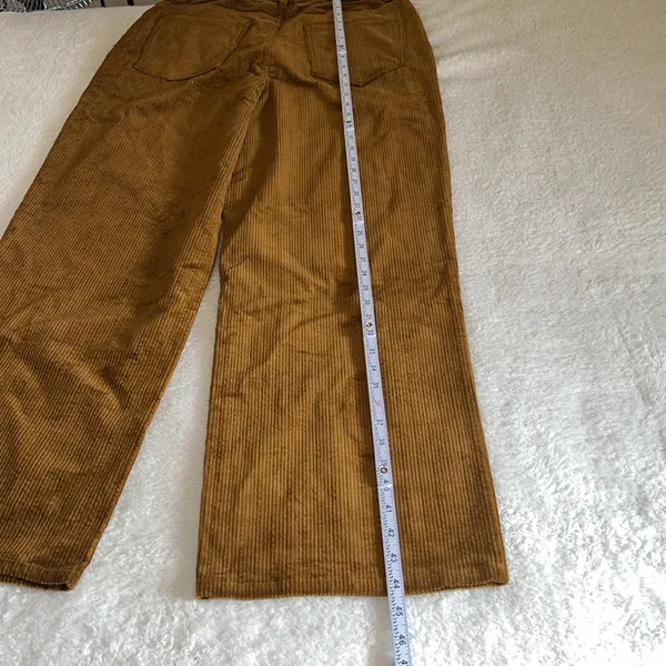 Rails Getty‎ High-Rise Corduroy Pants Ground Cinnamon Brown Size 31 NWT - Image 5