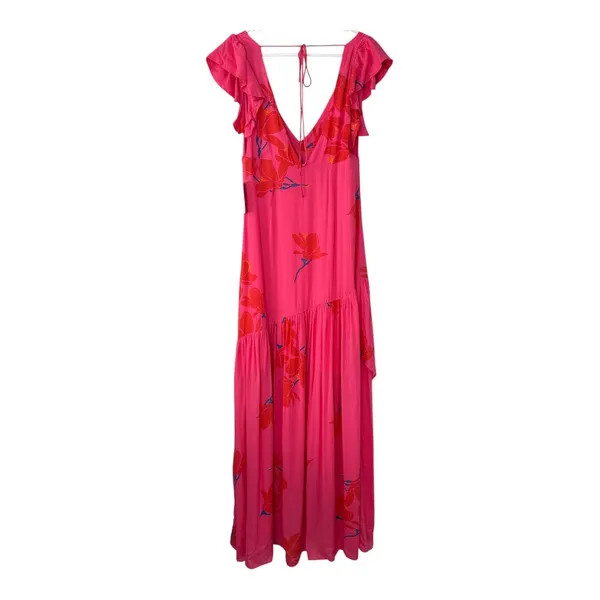 Free People Womens Size-6 She's A Waterfall Maxi Dress Pink‎ $128 - Image 4
