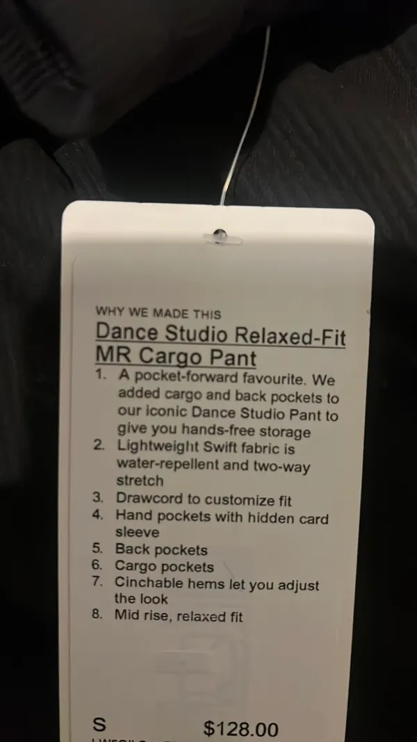 Lululemon Dance Studio Relaxed-Fit MR Cargo Pant - Image 4
