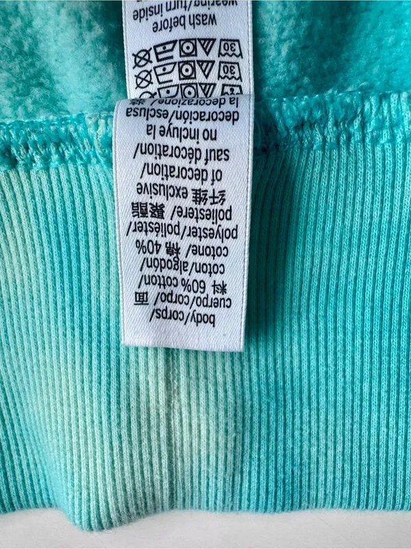 Victoria's Secret Light Aqua Athletic Lounge Pocket Shorts Size L - Image 8