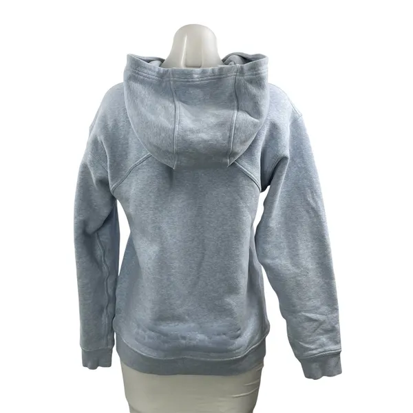 Lululemon Women's Blue Fleece Hoodie Hooded Pullover Sweatshirt Top Size 4 - Image 3