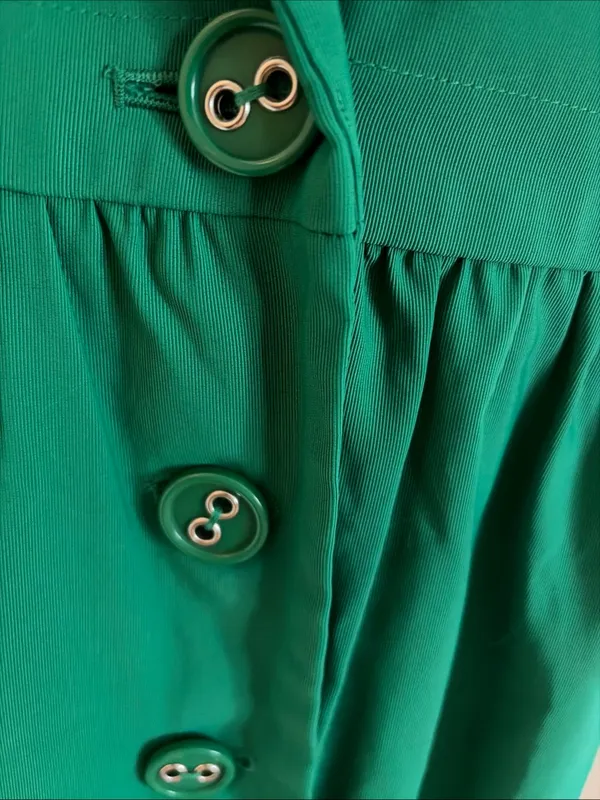 Nine West New!Green Button-Front Women's jacket size L - Image 6