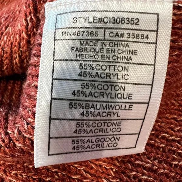 Cupcakes and Cashmere Women's Keryn Cold Sweater Burnt Orange Small - Image 6