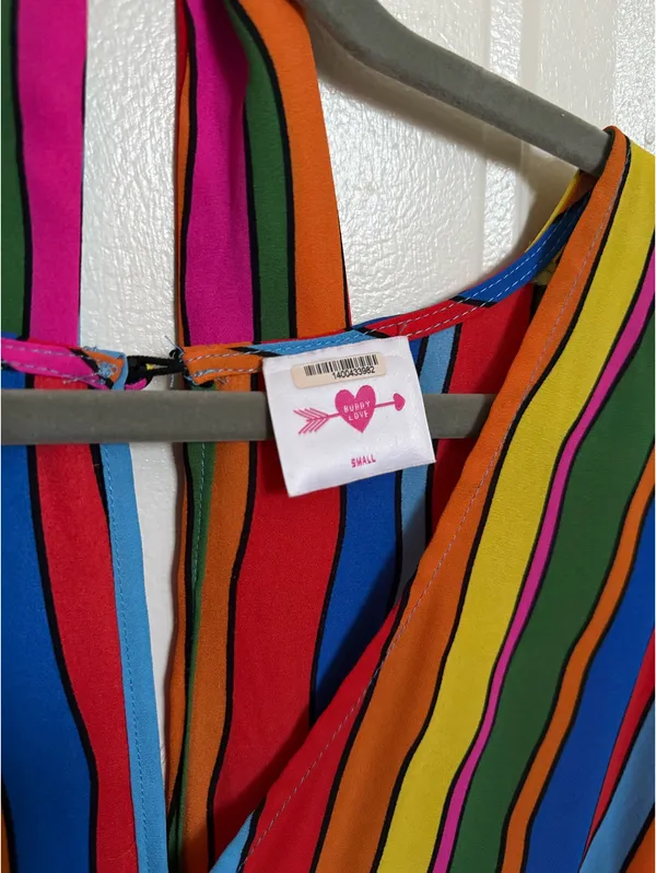 BuddyLove Striped Romper - Image 4