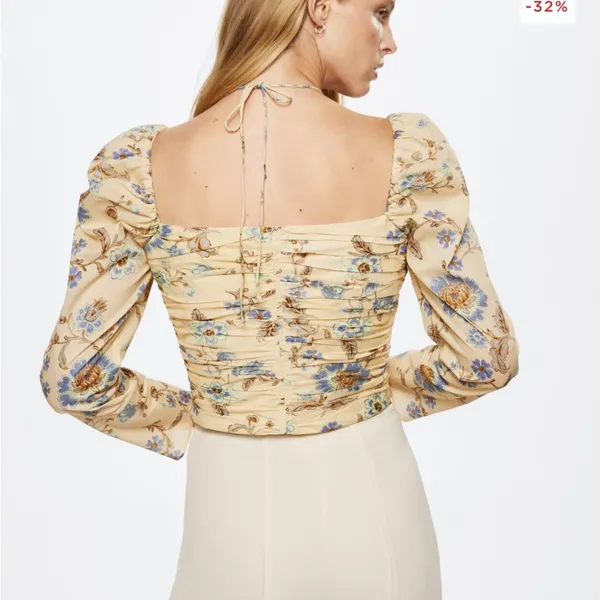 Mango floral blouse - Image 3
