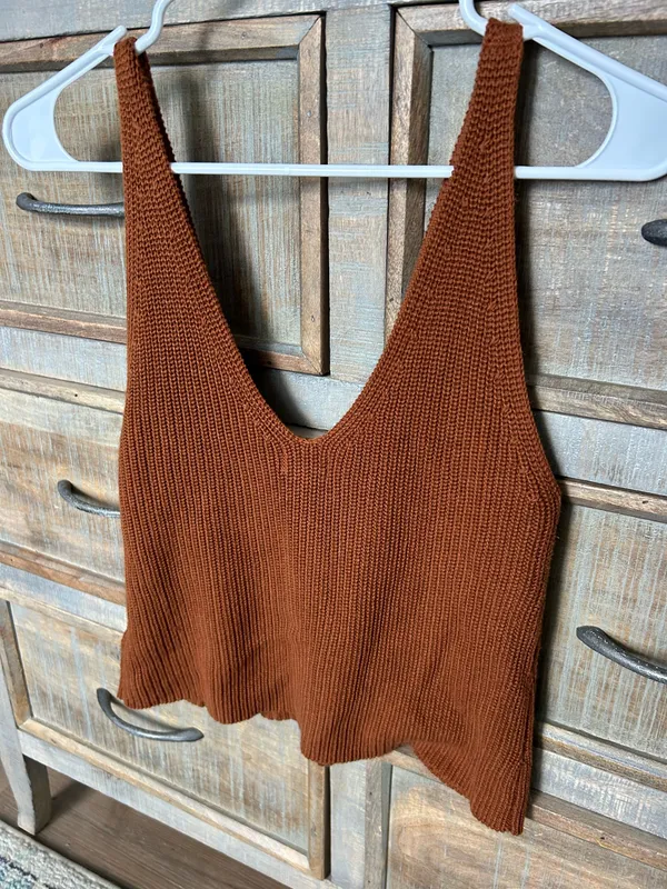 Le lis Brown sweater top - Image 4