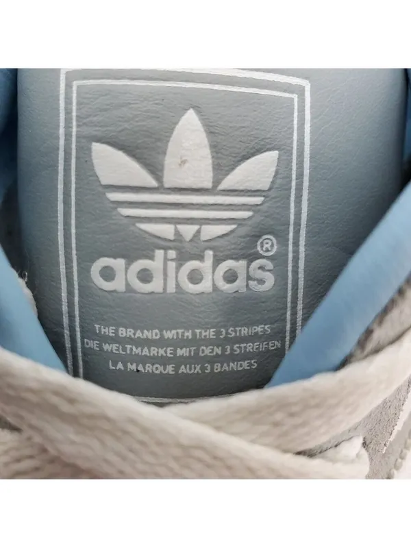 Adidas Originals The Brand With The Three Stripes Blue White Gray Sneakers 9.5 - Image 6