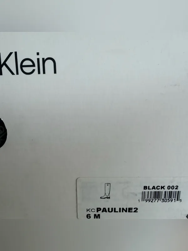 Calvin Klein Women's Pauline Tall Riding Boots Dress Boots Black Size 6 NEW - Image 6