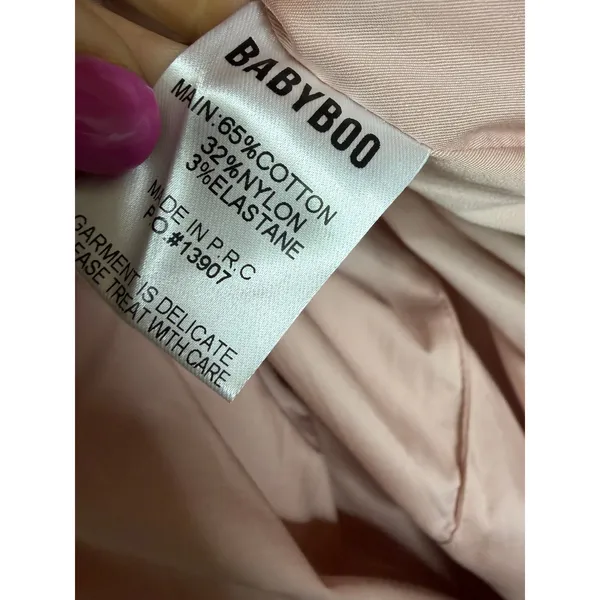 NEW Babyboo Angelina Maxi Dress Blush Size Medium - Image 8