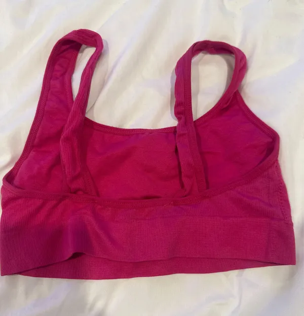 Pink sports bra Size 2 - Image 2