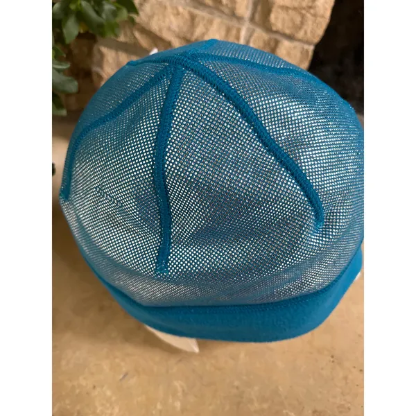 Columbia Fleece Blue Beanie Size L/XL Unisex - Image 5