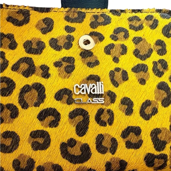 ROBERTO CAVALLI Pony Hair & Leather Wallet NWT - Image 2