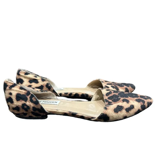 Women's Steve Madden Leopard Flats Size‎ 5.5 - Image 2