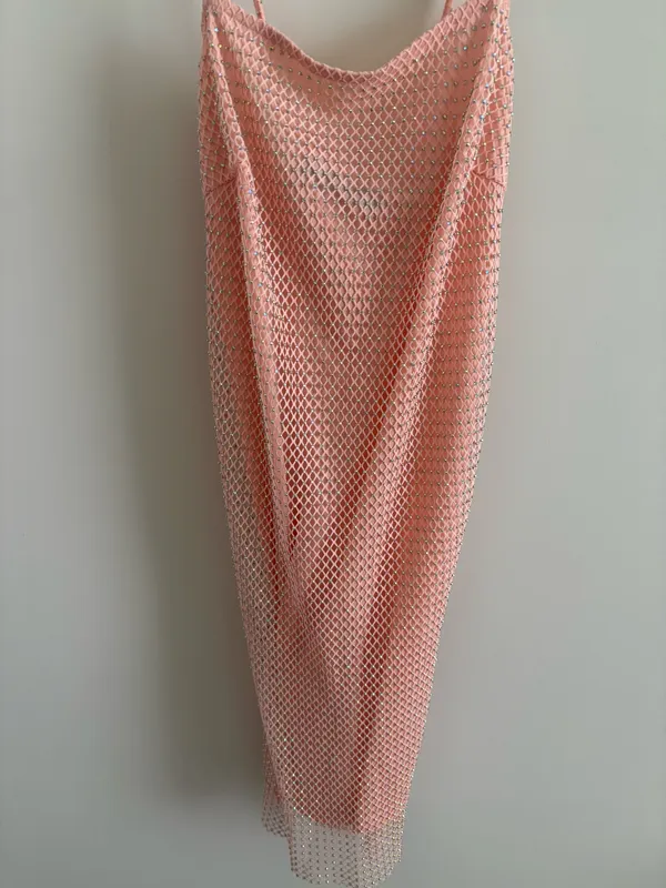 Sur Halo All Over Sparkle Sequin Like Dress Small - Image 7