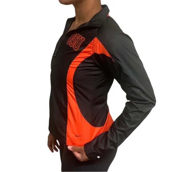 VINTAGE NIKE OSU Beavers Windbreaker Lightweight Jacket - Image 5
