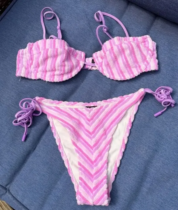 Triangl Pink Bikini - Image 2