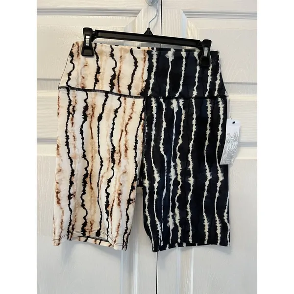 Sage Collective NWT Large Bike‎ Athletic Shorts Multi Color Msrp$58 - Image 3