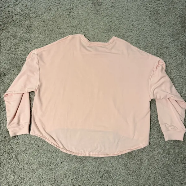 Fabletics Blush Pink Long Sleeve Top - Image 2