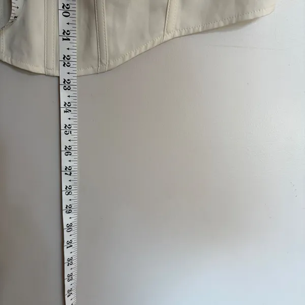 PrettyLittleThing Plus Cream Lace Trim Corset Top‎ CNC7306 US 18 NWT - Image 8