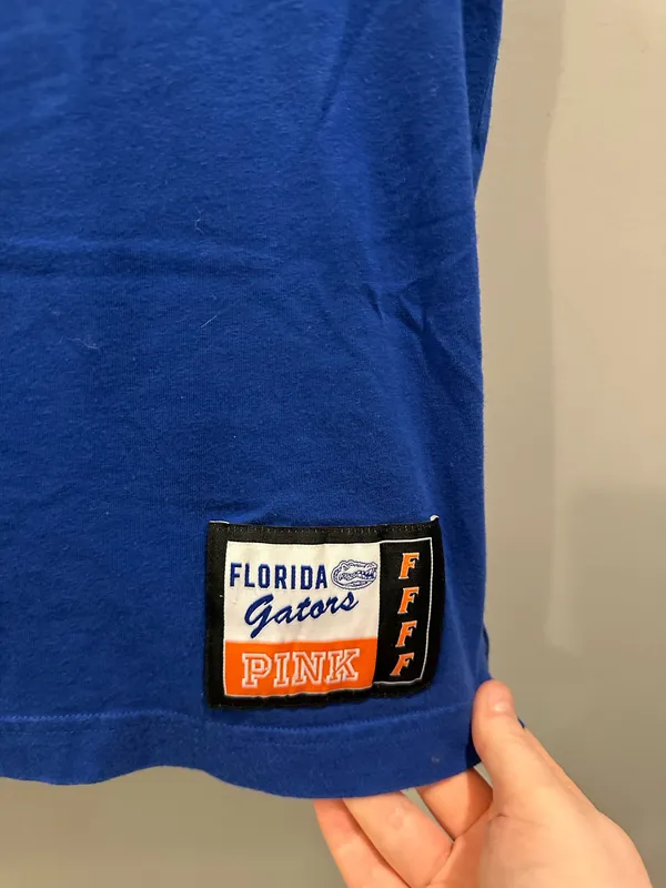 Victoria’s Secret PINK Oversized University of Florida Gators Jersey Logo Tee - Image 3