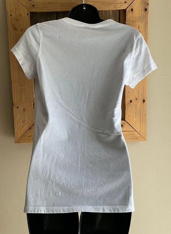 Bella Zoolander White T-shirt Balls Models Size Medium - Image 3