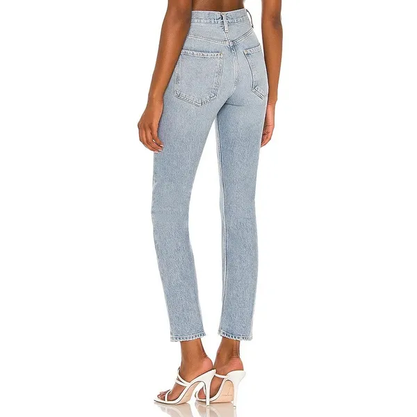 AGOLDE Riley High Rise Straight Leg Jeans Sz 24 - Image 4
