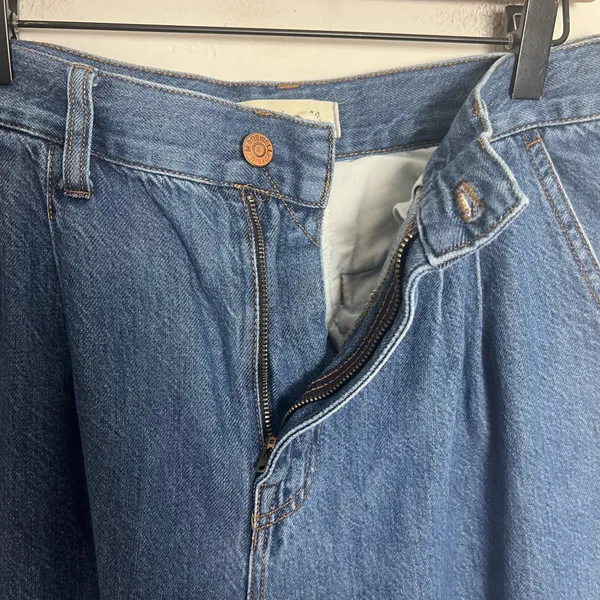 MADEWELL- The Harlow Wide-Leg Jean in Fairson Wash Size 29 - Image 5