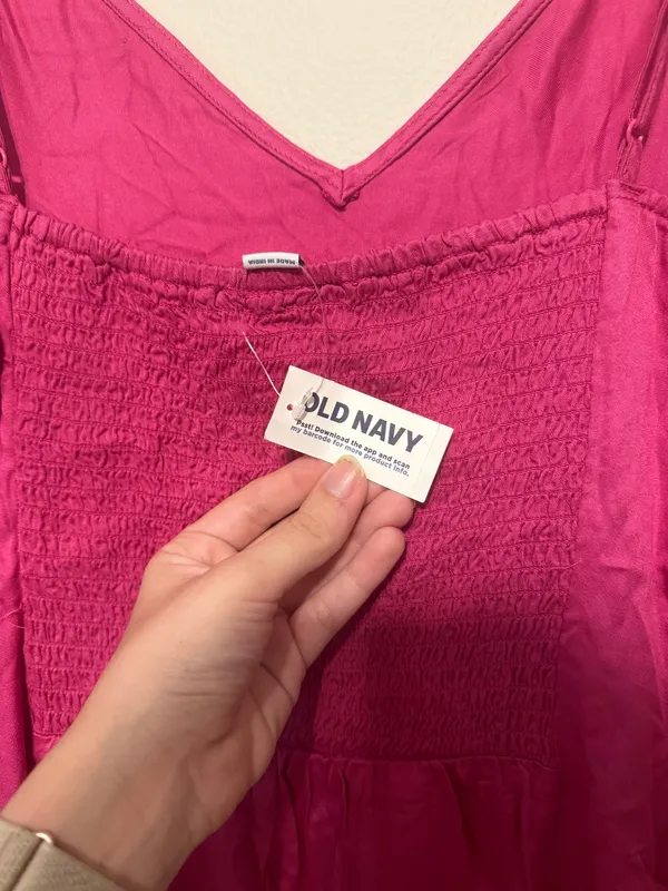 Old navy pink slip dress - Image 2