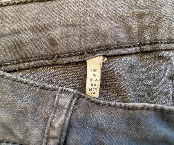 ZARA Charcoal Gray  Jeans - Image 4