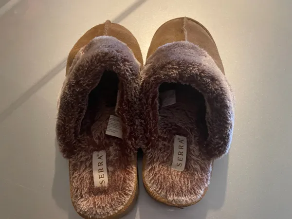 Serra Faux Fur and Faux Suede Slippers - Image 2