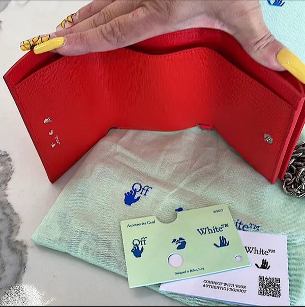 Off-White Jitney Wallet On Chain - Image 5