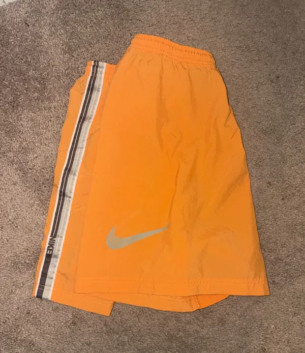 Vintage Nike Swim Orange Trunks - Image 2