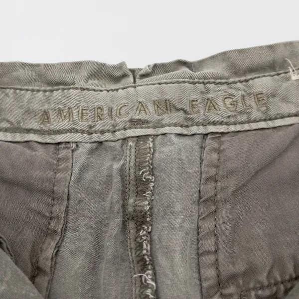 AEO Wide Leg Crop Pants Women Size 0 Indie Boho Earthy Utility Coastal Urban‎ - Image 7
