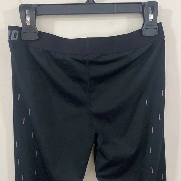 Nike Pro Linear Rain Dri-fit athletic Capri cropped leggings size L - Image 6