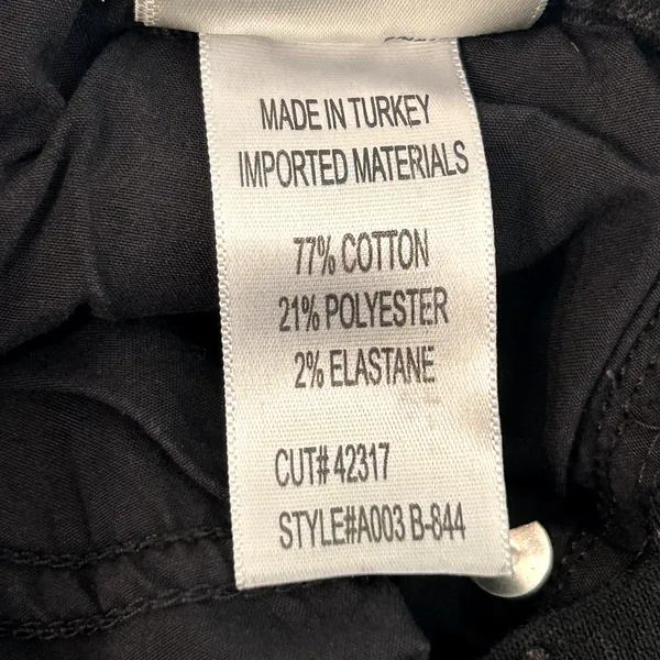 AGOLDE Sophie Skinny‎ Jeans Size 25 Silence Distressed Stretch Black Gray Jeans - Image 13