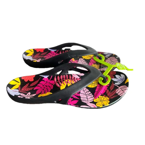CROCS NEW Women's Kadee II Tropical Floral Sandal Size 7 #B1895 - Image 2