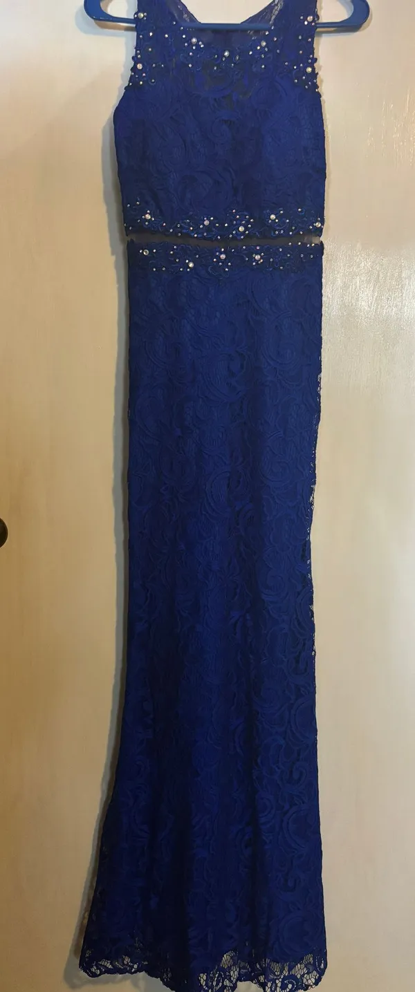 Aspeed Royal Blue Prom Dress - Image 2