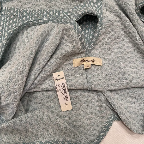 Madewell | Jacquard Peekaboo-Back Crop Tank - Image 6