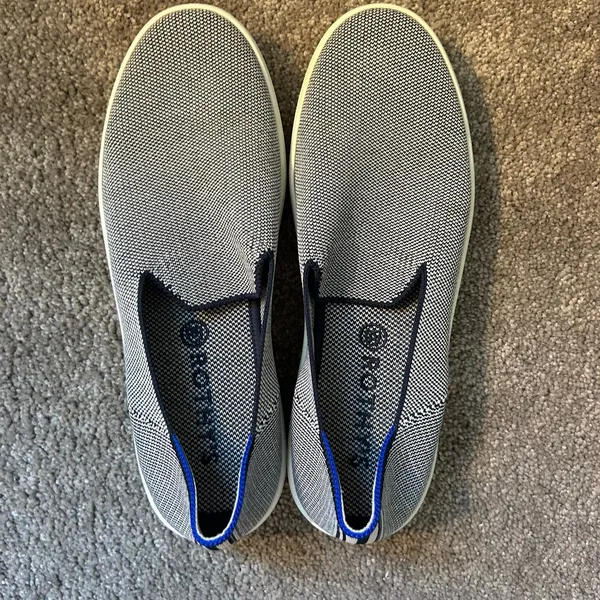 Rothy’s Women’s Slip On Gray Sneakers Size 9.5 - Image 3