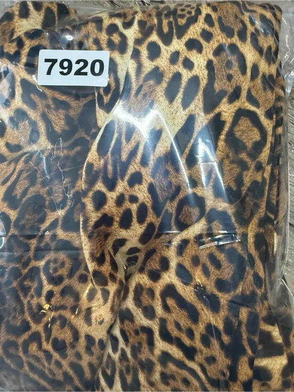 Ronny Kobo High-Neck Leopard Print Keyhole Back ‘Adina’ Dress - Image 8