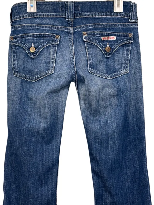 Hudson Flare Blue Denim Jeans Size 29 - Image 9