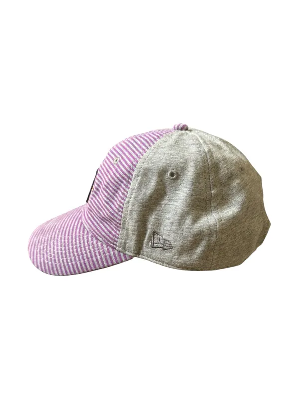 LSU Football Louisiana State University New Era Womens Hat Gray Purple - Image 2