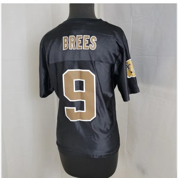 NFL saints Black and Gold drew bread #9 Women's Jersey medium but fits like Sm - Image 2