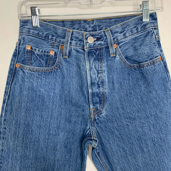 Levis Straight Leg Jeans Womens Size 25 Cw-4717 3629 - Image 6