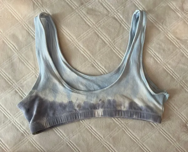 PacSun Blue Tie Dye Bralette Top - Image 2