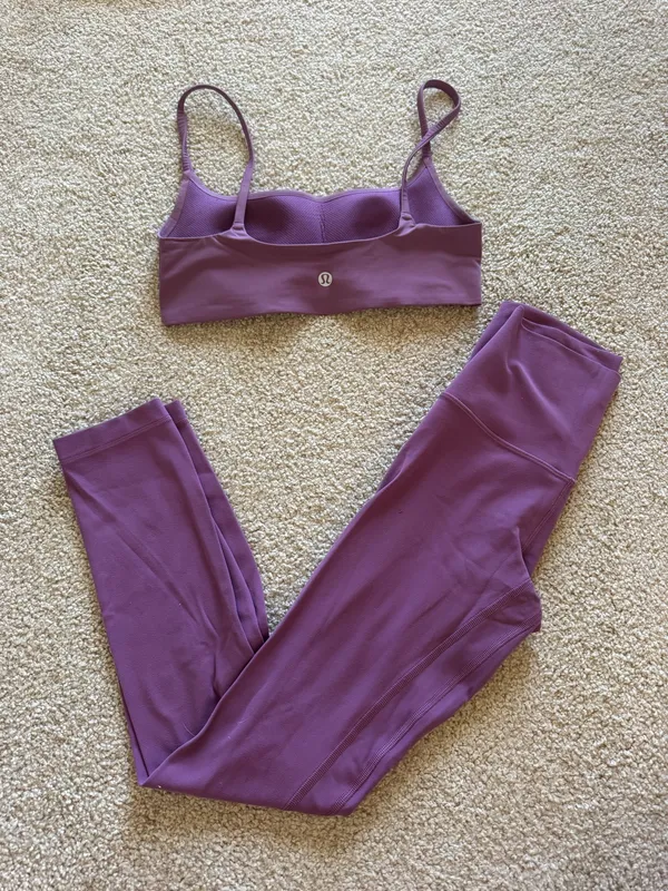 Lululemon light purple set - Image 2